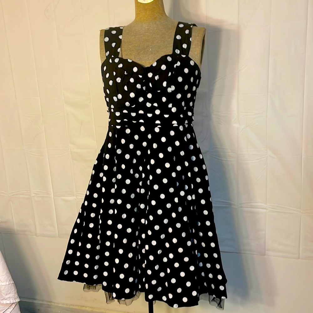 Hot topic polka dot dress class